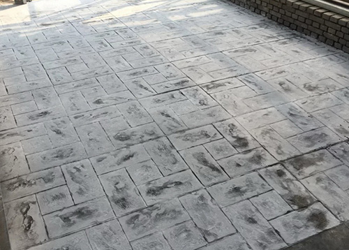 辽阳庄园压模地坪